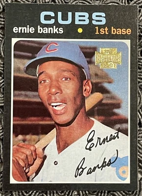 2001 Topps Archives - Ernie Banks #129 - Image 1 of 2