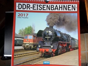 Eisenbahnkalender DDR Eisenbahnen 2017 - Bild 1 von 3