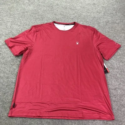 Camisa Spyder Antierupciones Para Hombres XL Roja Nadar UPF 30+ Secado Rápido Absorción Surf Sol Foto 1 de 4