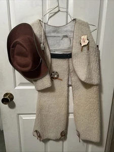 1950s Cherokee Indian Handmade Native American Western Cowboy Outfit  Kids New - Picture 1 of 9