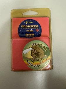 Christian Caps Pogs Gorras de Leche Raras De Colección Nuevo Antiguo Stock Paquete de 8 - Imagen 1 de 3