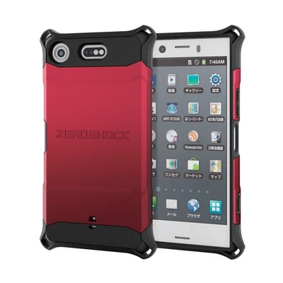 Funda Compacta ELECOM Xperia XZ1 SO-02K (docomo) ZEROSHOCK Estándar Foto 1 de 4