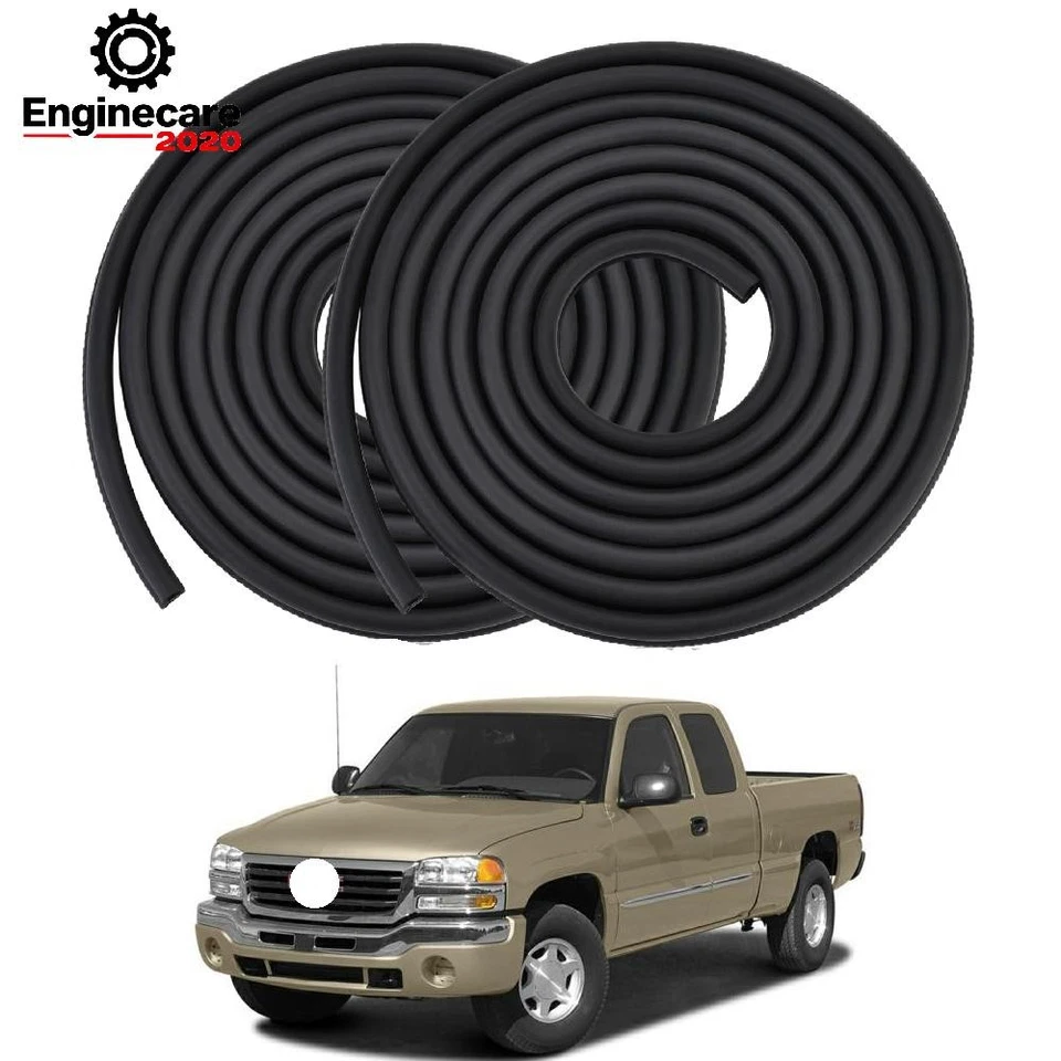 L+R Extended Cab Door Seal SET Weatherstrip For 2000-2006 Silverado Sierra X-Cab - Image 1 of 4