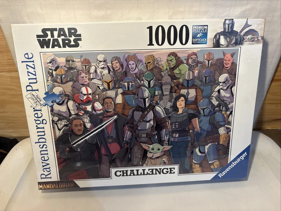 Ravensburger 16770 Star Wars The Mandalorian Challenge 1000 Pc Puzzle
