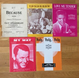 Vintage Noten 1930’s-1960’s, Lot Of 150 - Bild 1 von 12