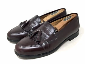 Mezlan Zapatos para Hombre Cuero Córdobo Sin Cordones Vestido Kiltie Borla Mocasines TALLA 7M - Imagen 1 de 8