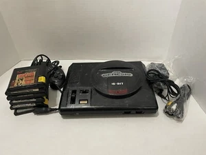 Sega Genesis Model 1 Console Bundle With 6 Games & 1 Controller-TESTED! - Picture 1 of 11