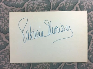 Patricia Morison - Dressed to Kill - Queen of the Amazons  - Autographed 1965 - Picture 1 of 2