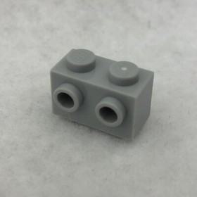 LEGO 11211 Light Bluish Gray Brick, Modified 1 x 2 W/ Studs on 1 Side (x1)