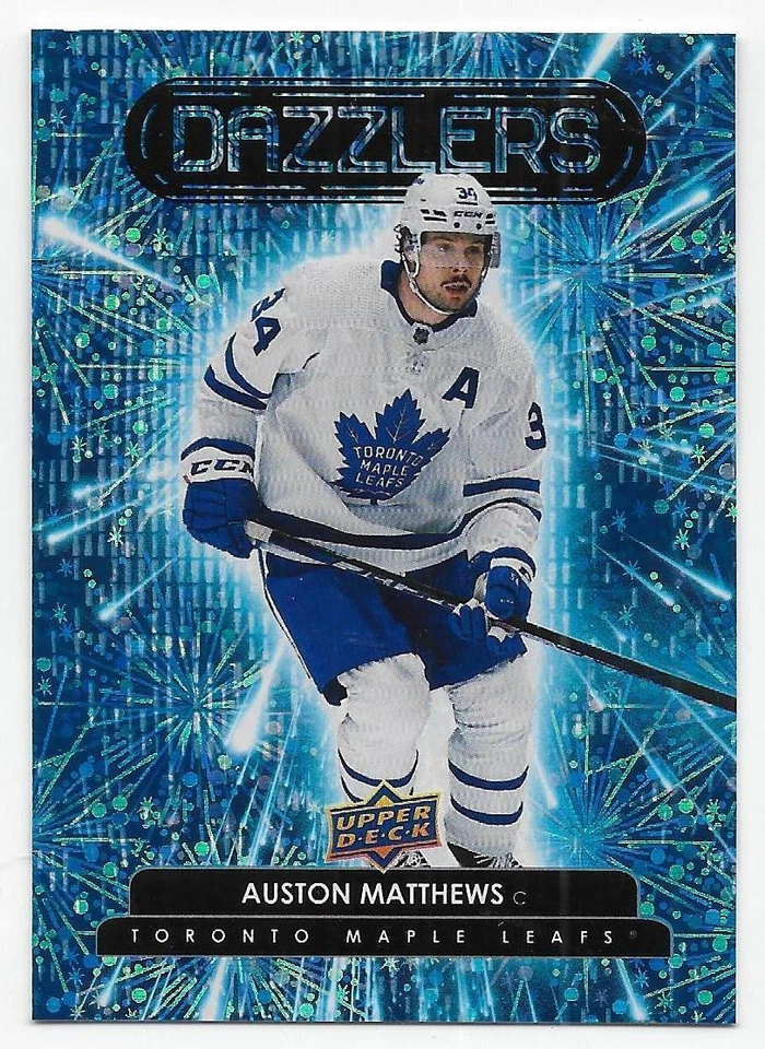 22/23 2022 UPPER DECK SERIES 1 HOCKEY DAZZLERS BLUE CARDS D-XX U-Pick From List - Image 1 of 1