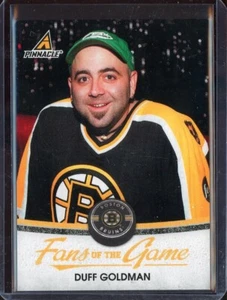 2010-11 Pinnacle Fans of the Game #3 Duff Goldman - Picture 1 of 1