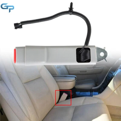 Hebilla de cinturón de seguridad delantero para Chevrolet Silverado 1500 GMC Cadillac gris 2007-2013 Foto 1 de 4
