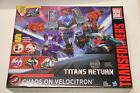 Transformers Titans Return: Chaos On Velocitron  Hasbro  C1863  New Open Box