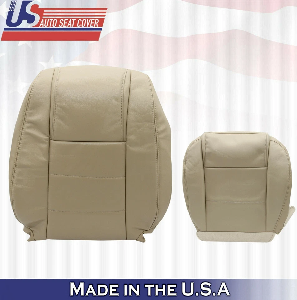 2004 Cadillac Escalade ESV & EXT AWD 2wd Leather Driver Bottom SEAT Cover Tan