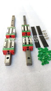 2 set HGR20-830mm Linear Rail & 4 pcs HGH20CA Block Bearing Carriage - Picture 1 of 3
