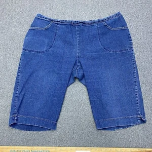 JMS Classic Womens 4X Petite Pull On Jeans Just My Size Stretch 26w 28w - Picture 1 of 7