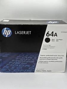 HP 64A LaserJet Toner Cartridge - Black (CC364A) - Afbeelding 1 van 3