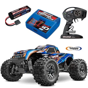 TRAXXAS Stampede 4x4 VXL Orange + 1x 2S 5000 mAh Akku und  4A ID Lader Traxxas - Bild 1 von 8