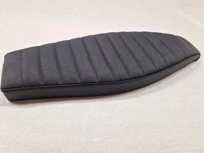 Sitzbank für Simson S50 S51 flach Tuning schwarz Quernähte