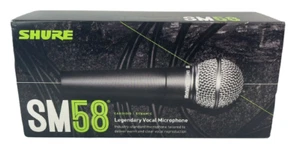 Shure SM58S wokalny dynamiczny legendarny mikrofon mikrofon mikrofonowy z włącznikiem wyłącznikiem otwarty OEM - Zdjęcie 1 z 9