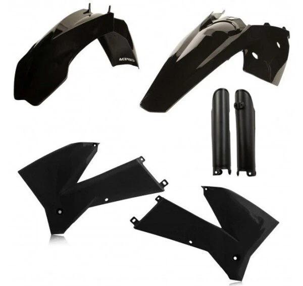 Kit plástico negro KTM 525EXCF 525EXC 2005 2006 2007 EXCF525 EXC525 Foto 1 de 1