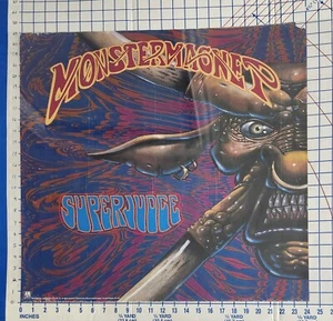 Póster 1993 Monster Magnet Superjudge promoción original - Imagen 1 de 5