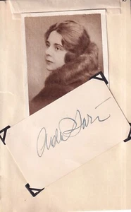 Ada Sari - Oper - Albumblatt ca. 1930 - original signiert - Bild 1 von 1