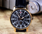 Soviet Watch Laco Watch Pobeda Zim Pilot Watch Military Rare Ussr Watch.