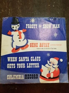 1950's Gene Autry- Frosty The Snowman- A Christmas Favorites - Picture 1 of 3