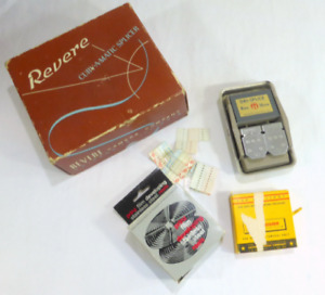 Revere Camera Company Curv-A-Matic Vintage Film Splicer Box 8MM  16MM Mansfield 