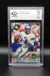 1994 Pro Line Live #140 Rick Mirer BCCG 10 - Picture 1 of 2