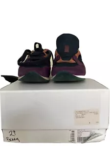 Burberry Kids Mini field sneaker berry suede euro 29 us 11.5 Retail 350.00 - Picture 1 of 5