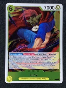 One Piece OP07-112 Lucy English - 500 Years In The Future - Picture 1 of 2