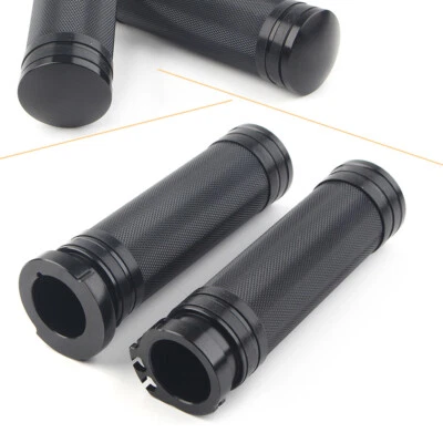 Empuñaduras de manillar de motocicleta de 1" para Harley Electra Glide Ultra Classic FLHTC Foto 1 de 4