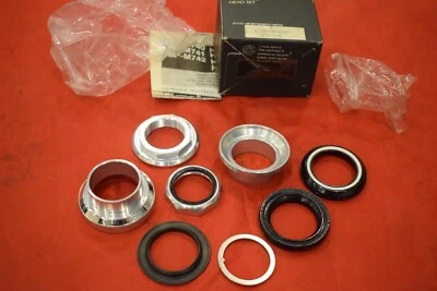 Shimano Deore XT HP-M741 1 1/8 Inch Threaded Headset silver NOS NIB - Image 1 of 4