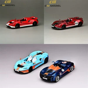 1:64 CM MODEL Mclaren Elva rewhtie Model car - Picture 1 of 24