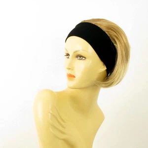 Stirnband Perücke kurze hellblonde Kupfer Docht blond klar ref: Amanda 27t613 - Imagen 1 de 8