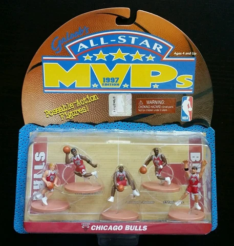 NBA All-Star MVPs CHICAGO BULLS - SCOTTIE PIPPEN & DENNIS RODMAN Mini Figure Set Cover