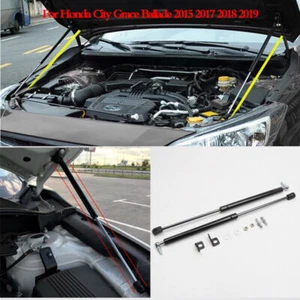 Bonnet Hood Shock Lift Struts Bar Support Arm Gas Spring Fit For Honda City 15+ - Picture 1 of 17