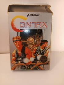 Contra Nintendo NES lot Box Manual Book Inserts   Konami