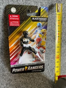 POWER RANGERS EDIZIONE LIMITATA 5,5 cm MINI ACTION FIGURE HASBRO black ranger - Imagen 1 de 3
