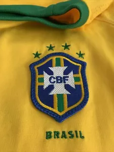 Nike Herren Brasilien Fußball Nationalmannschaft Trikot Größe Medium M Vintage - Bild 1 von 8
