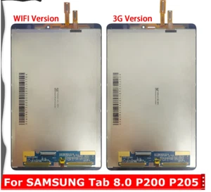 For Samsung Galaxy Tab 8.0 SM-P200 SM-P205 LCD Display Touch Screen Assembly - Picture 1 of 2