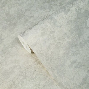 Plain Modern wallcoverings faux caw fur skin textured Gold metallic wallpaper 3D - Picture 1 of 12