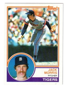 1983 Topps #65 Jack Morris Karte! TIGER/HOF *NEAR MINT* - Bild 1 von 2