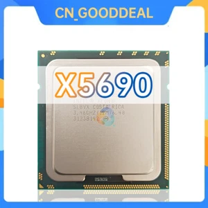 Intel Xeon X5690 SLBVX 3.46GHz 6Cores 12Thread 12MB 130W LGA1366 CPU for X58 - Picture 1 of 1