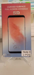 2 Samsung NOTE 8 TEMPERED GLASS SCREEN COVER 5D - Photo 1 sur 1