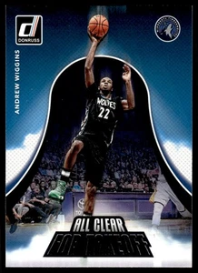 Donruss All Clear para despegue Andrew Wiggins Minnesota Timberwolves #8 2017-18 - Imagen 1 de 2
