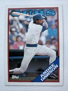 ⭐🦄 1988 Topps - Andre Dawson #500 | Chicago Cubs Salón de la fama - Imagen 1 de 2