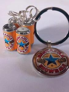 Newcastle Brown Ale 4er Pack Dosen Schlüsselanhänger mit Anhänger - Bild 1 von 3